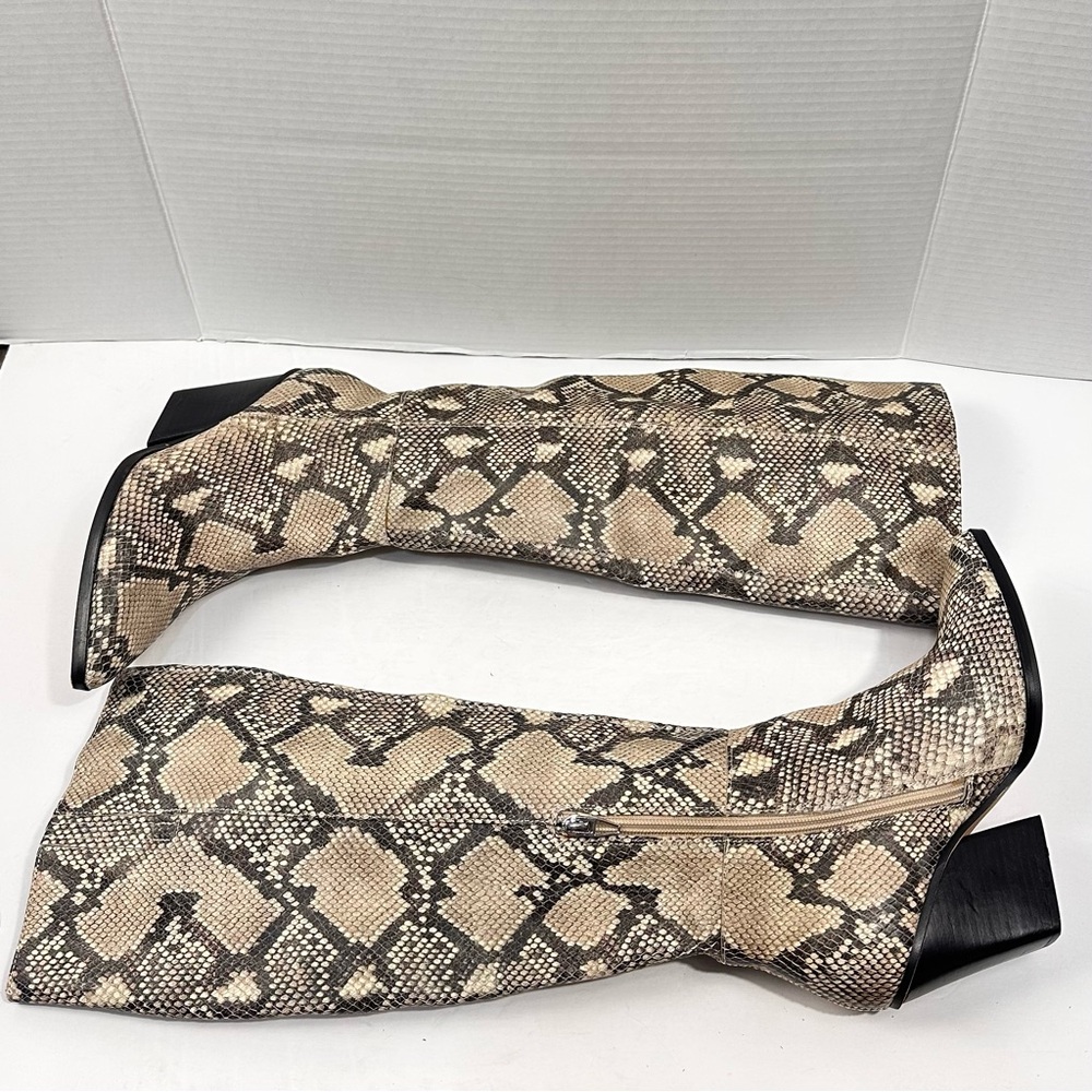 Dolce Vita Isabel Snake Print Boot Sz 6.5 - Picture 5 of 7